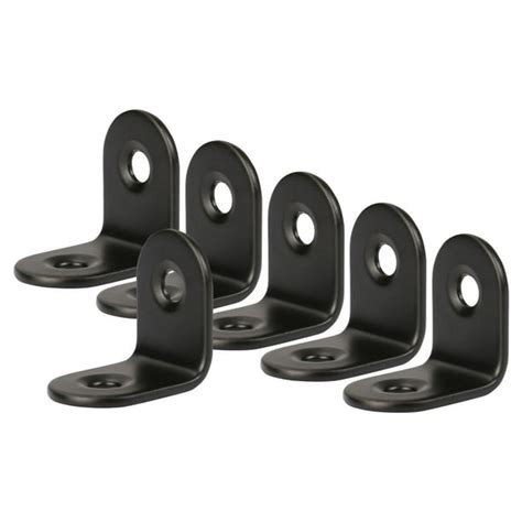 small black metal l brackets|2x4 90 degree bracket.